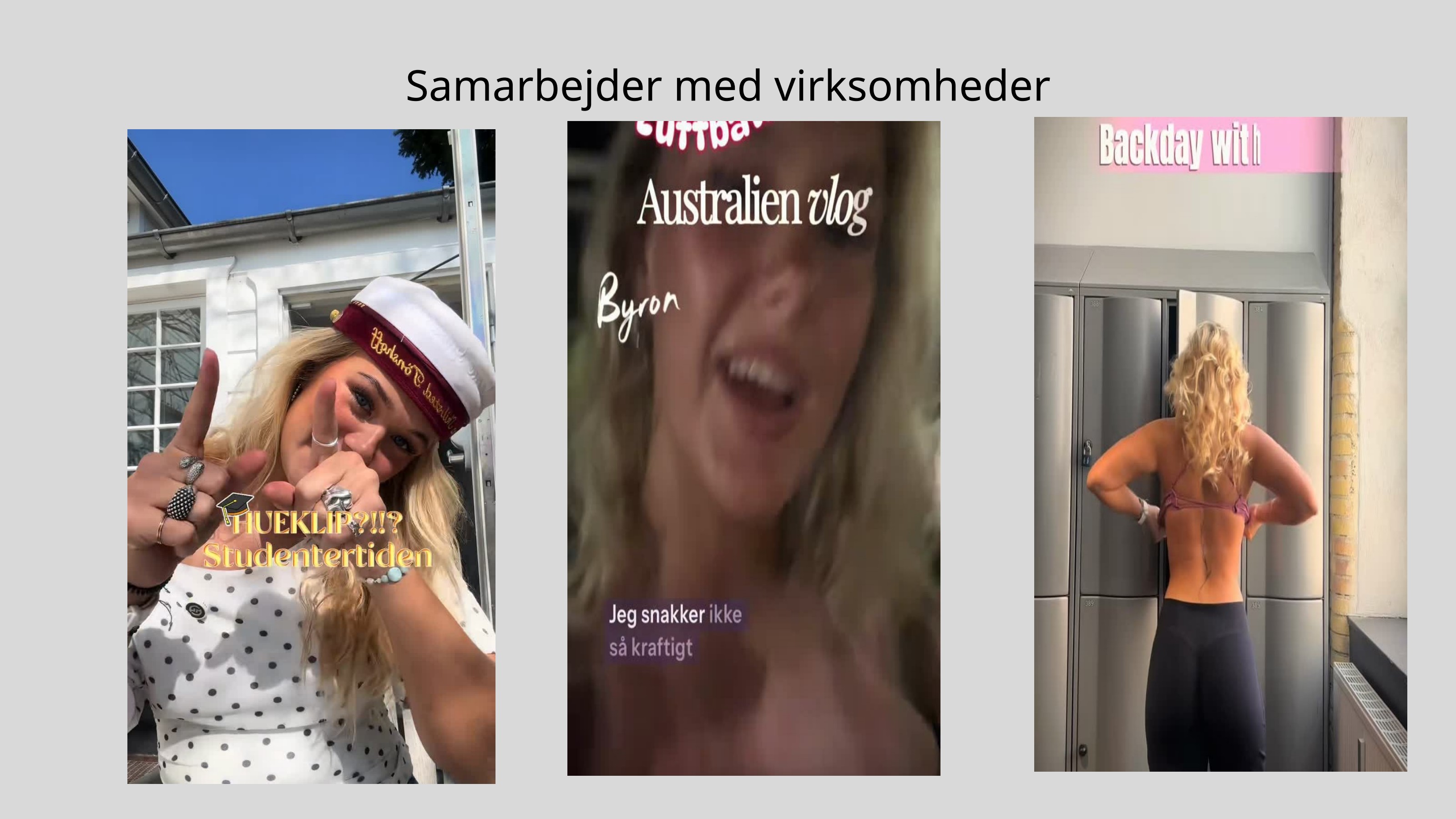 Eksempler på Almas samarbejder med virksomheder